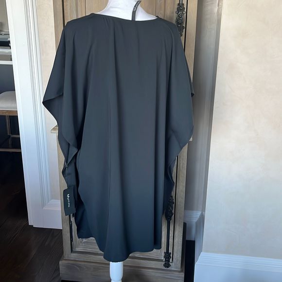 Mynt1792 Black Tunic Top Plus Size 1X New - Picture 5 of 13